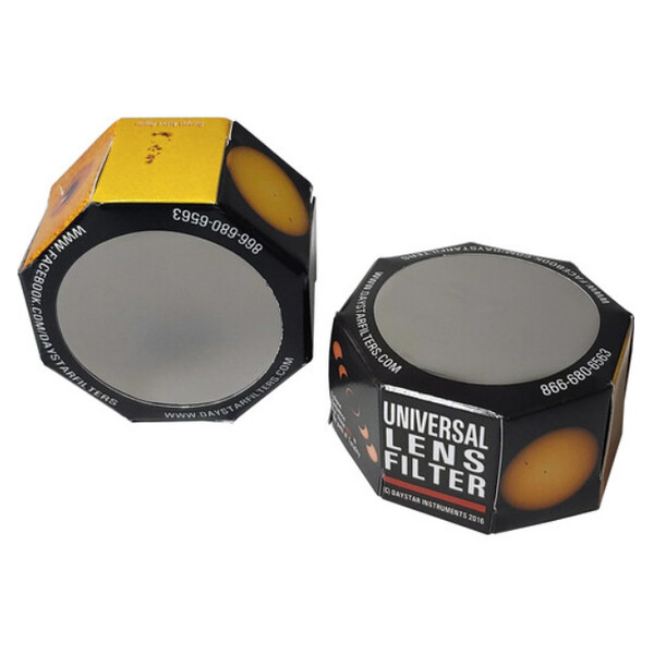 DayStar Filtros solares White-Light Universal Lens (2-Pack, 50-69 mm)