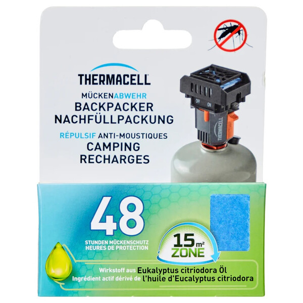 Thermacell Recarga para mochileiros PT-19, 48h