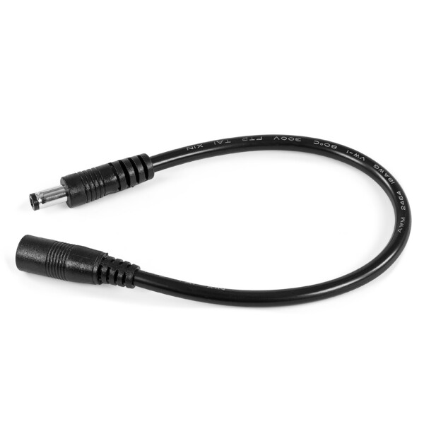Omegon Cabo Adapter 5,5-2,1 (fêmea, pino) - 5,5-2,5 (macho)