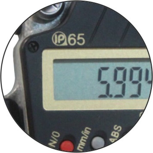 (SP) Micrômetro digital de 25 mm com catraca, 0,001 mm, IP 65, DIN 863 - Metav IndustryLine