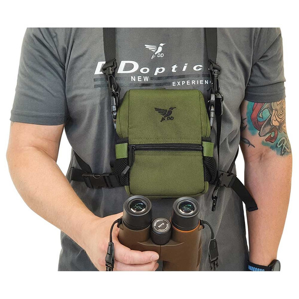 DDoptics Bolsa para binóculos Harness verde