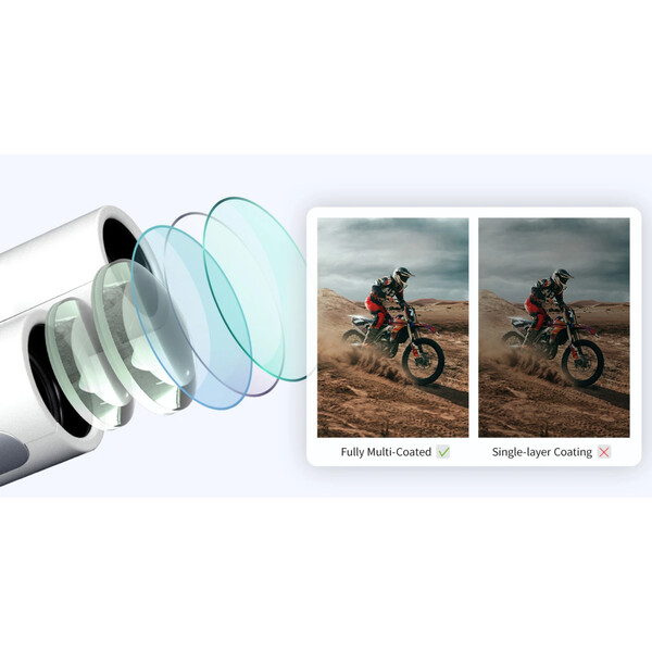 ZWO Binóculo Seestar VisionX 8x24