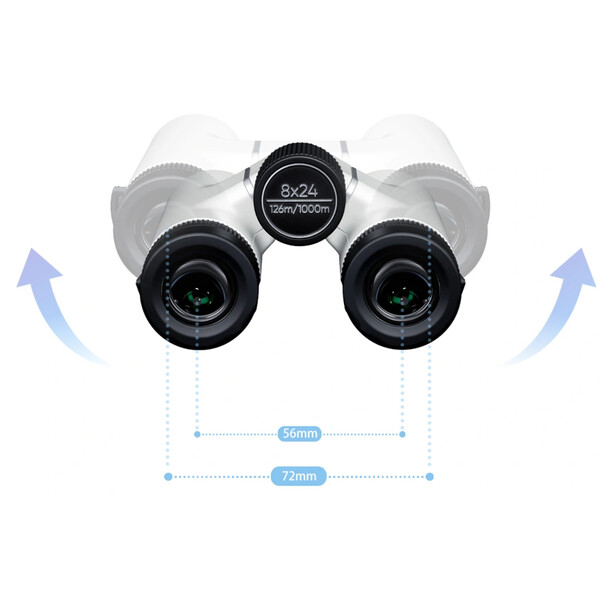 ZWO Binóculo Seestar VisionX 8x24