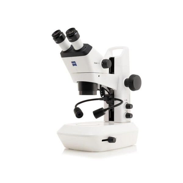 ZEISS Microscópio estéreo zoom Stemi 355, C Lab, trino, BF, DF, w.d. 110 mm, 10x/23, 5,5:1, 7,2x-40x, AL/DL, Spot C LED