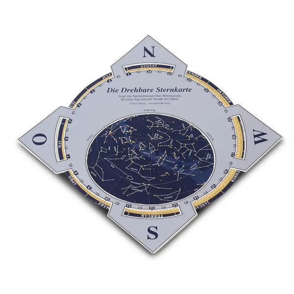 AstroMedia A carta de estrelas giratória