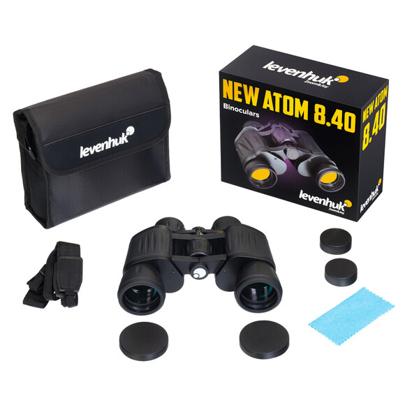 Levenhuk Binóculo New Atom 8x40