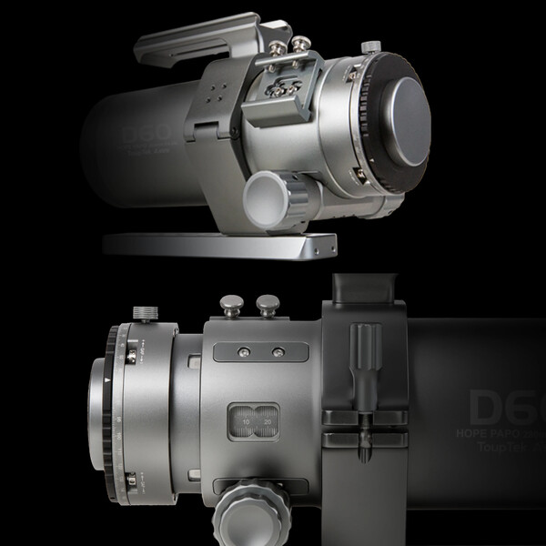 ToupTek Refrator apocromático HOPE D60 60/280 Inclinador