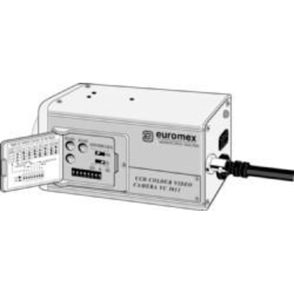 Euromex Câmera CCD a cores VC.3011, (1/3"- 330 linhas)