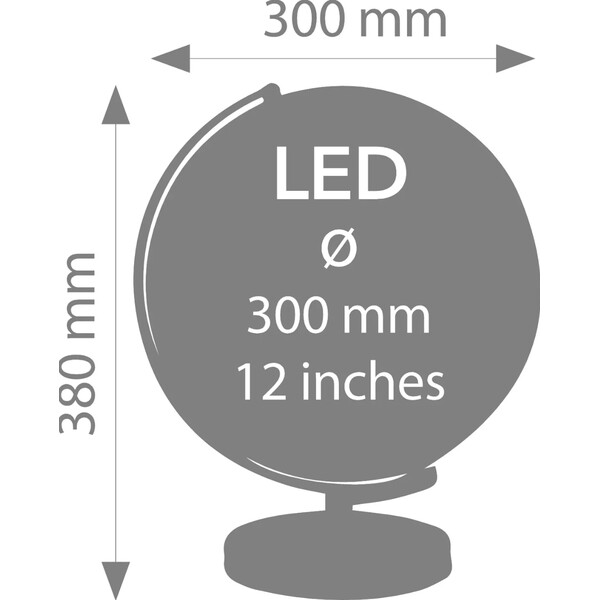 TROIKA Globo Stellar Light Touch 30 cm