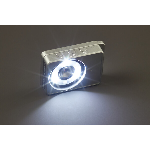FPS Lupa eletrónica Magic Loupe Cube – compacta, zoom de 7x a 19x, luz UV e ecrã de 2,4"