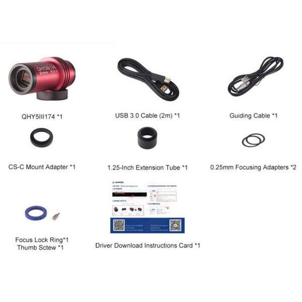 QHY Câmera 5III 174M Mono