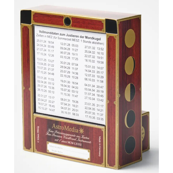 AstroMedia Kit sortimento O relógio lunar