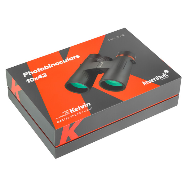 Levenhuk Binóculo Kelvin Snap 10x42