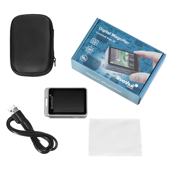 Levenhuk Lupa Ergo 20 Digital 7x, 12x, 19x LED