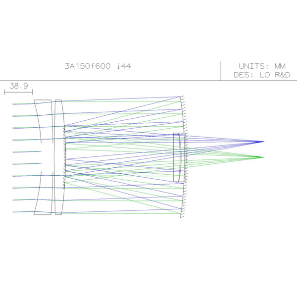 LOic Telescópio Astrograph 150/600 i44