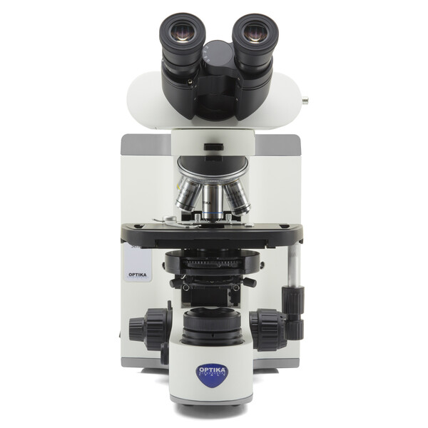 Optika Microscópio B-810PH, trino, HF, PH, (DF), infinito, plano, 100-1000x, LED