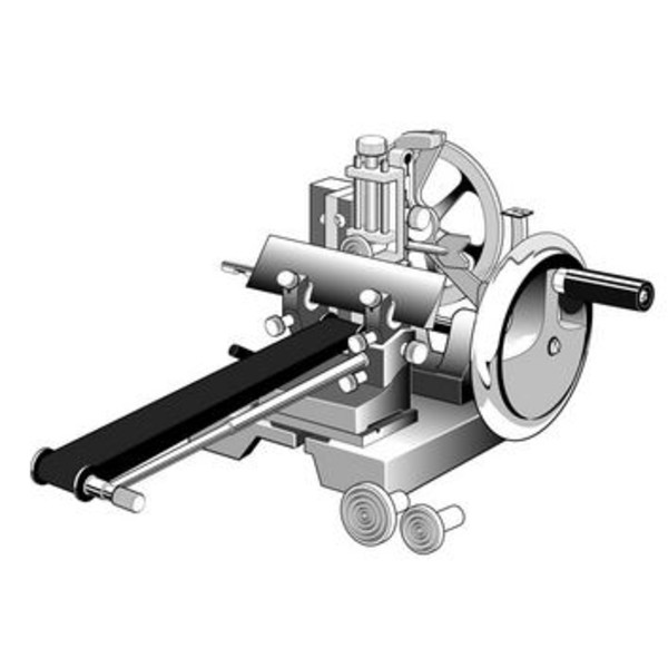 Euromex Mikrotom, faca de 16cm. tipo D, metal  rígido