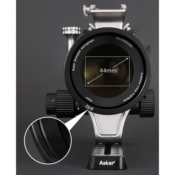 Askar Refrator apocromático AP 60/276 SQA60 Pro