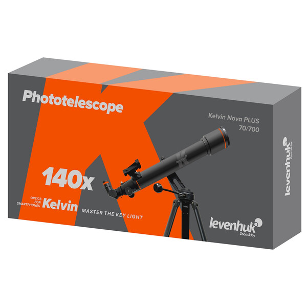 Levenhuk Telescópio AC 70/700 Kelvin Nova PLUS