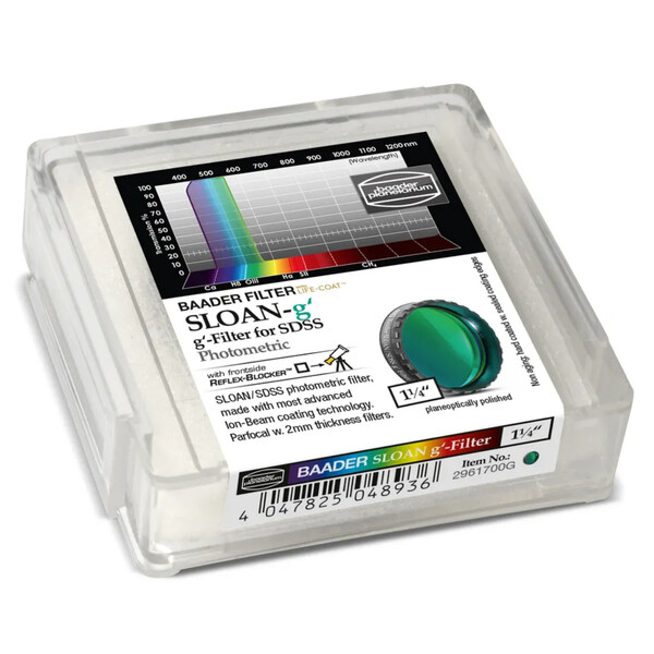 Baader Filtro SLOAN/SDSS g' Photometric 1,25"