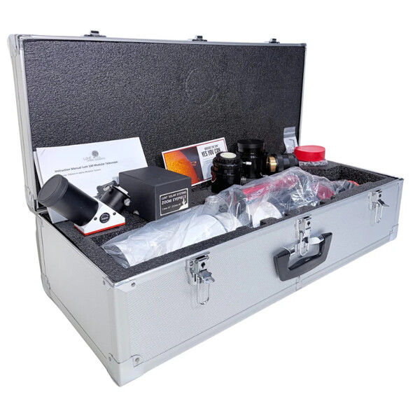 Lunt Solar Systems Telescópio solar ST 100/700 LS100MT Ha / B1800 PT DS Premium PLUS Kit