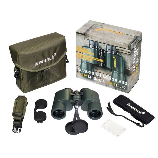 Levenhuk Binóculo Sherman PRO 12x42