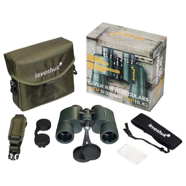 Levenhuk Binóculo Sherman PRO 10x42