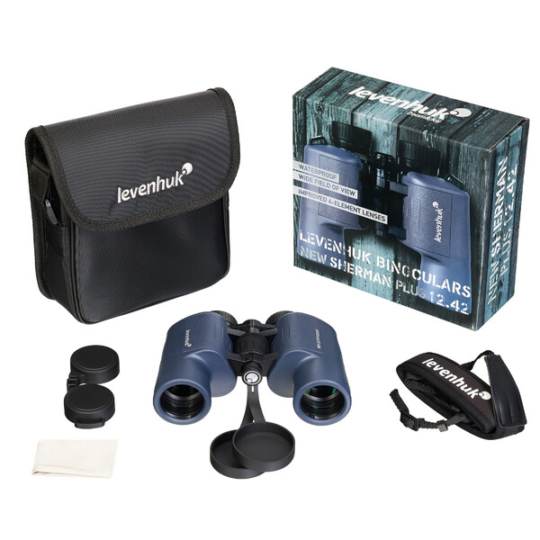 Levenhuk Binóculo Sherman PLUS 12x42