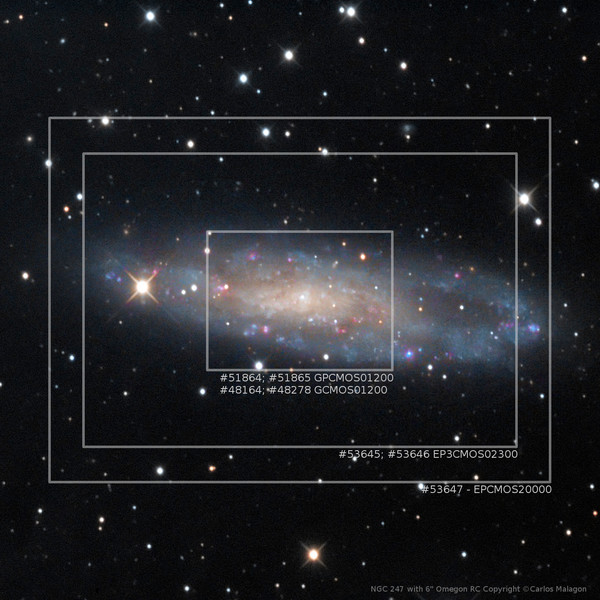 ToupTek Câmera EXCCD-300-KMA DeepSky Mono