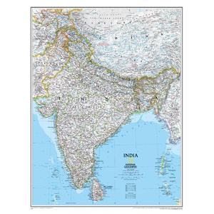 National Geographic Mapa Índia