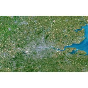 Planet Observer Mapa regional Grande Londres
