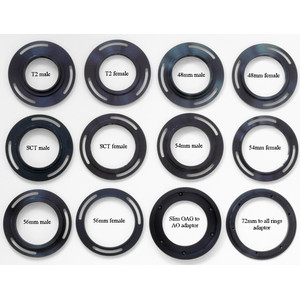 Starlight Xpress Adapter Adaptadores M48 (macho) para a roda de filtros SX USB