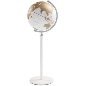 Zoffoli living Globo com pedestal Vasco da Gama All White 40cm
