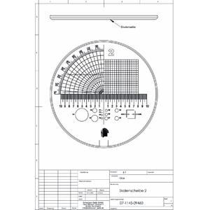 Schweizer Lupa Escala 2 para lentes com base Tech-Line