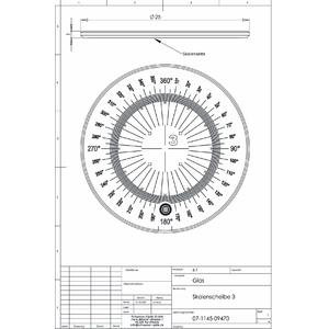 Schweizer Lupa Escala 3 para lentes com base Tech-Line