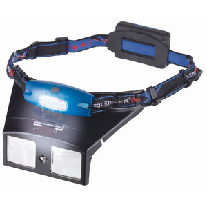 Schweizer Lupa Porta lentes com iluminação LED