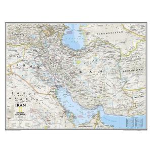 National Geographic mapa do Iran