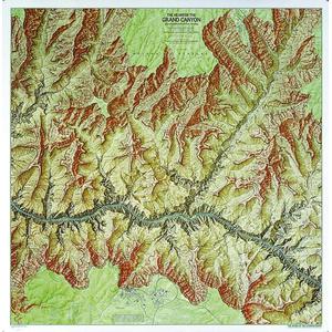 National Geographic Mapa regional Grand Canyon