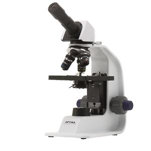 Optika Microscópio B-151, mono, DIN, achro, 40-400x, LED 1W