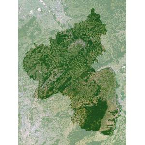 Planet Observer Mapa regional Rheinland-Pfalz pelo 'Observador do planeta'