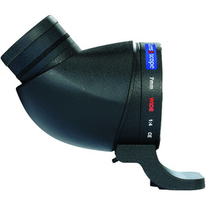 Lens2scope , 7mm wide angle, for Nikon F lenses, black, angled eyepiece