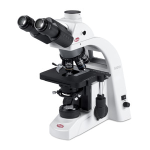 Motic Microscópio BA310E trino, infinity, EC-plan, achro, 40x - 400x, Hal. 30W