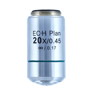 Motic objetivo CCIS plano Achromático EC-H PL 20x/0.45 (AA=0.9mm)