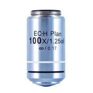 Motic objetivo CCIS plan achromat. EC-H PL 100x/1.25(WD=0.15mm)