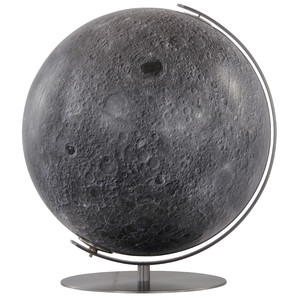 Columbus Globo Moon globe, 40cm, hand finished