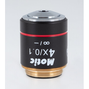 Motic objetivo Achromat plano CCIS . EC PL 4x/0.1 (AA=15.9mm)