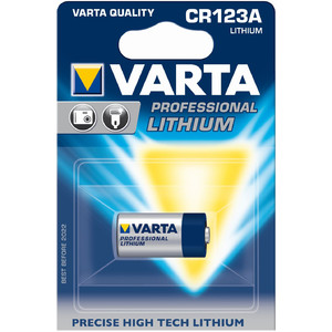Varta Pilhas de lítio CR123