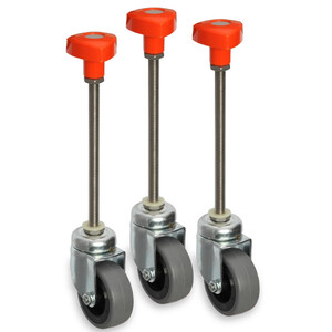 euro EMC Casters for S130 pier, set of 3