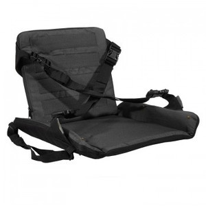 Stealth Gear Sitzkissen com encosto rebatível preto