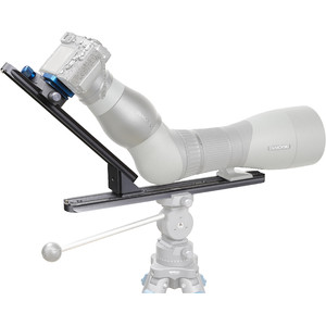 Novoflex Suporte de câmara QPL-SCOPE A digiscoping support for angled eyepiece spotting scopes